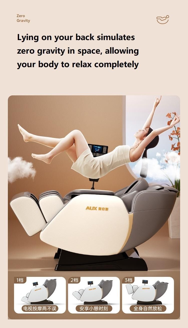 Sauron V9 Full Body Massage Zero Gravity 8d Airbag Foot Roller Music Best Massage Chair