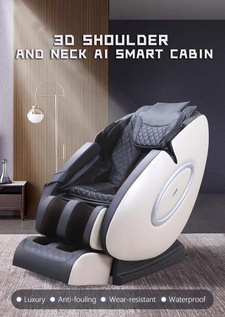 Full-Body Back Waist Infrared Heated Massage Electric Massage Chair for Home and Office