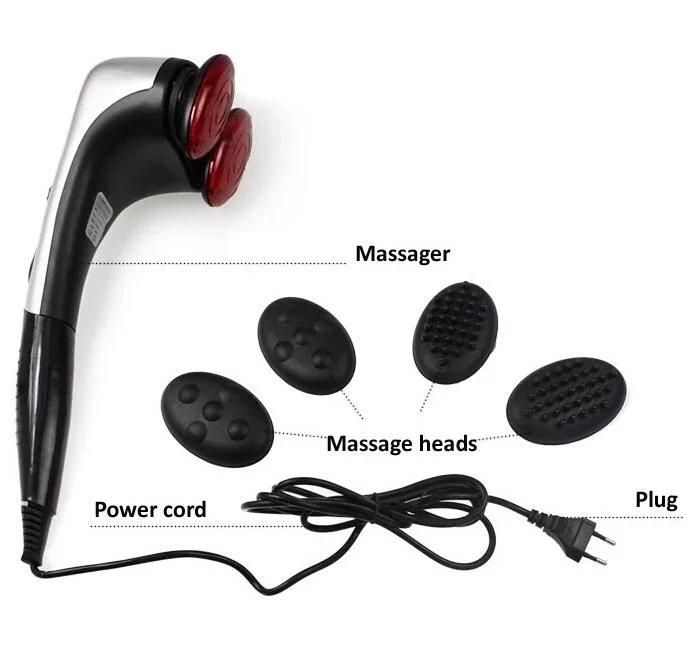 Dual Head Handheld Hammer Massager Handheld Tapping Massager Hammer for Fatigue Relieve