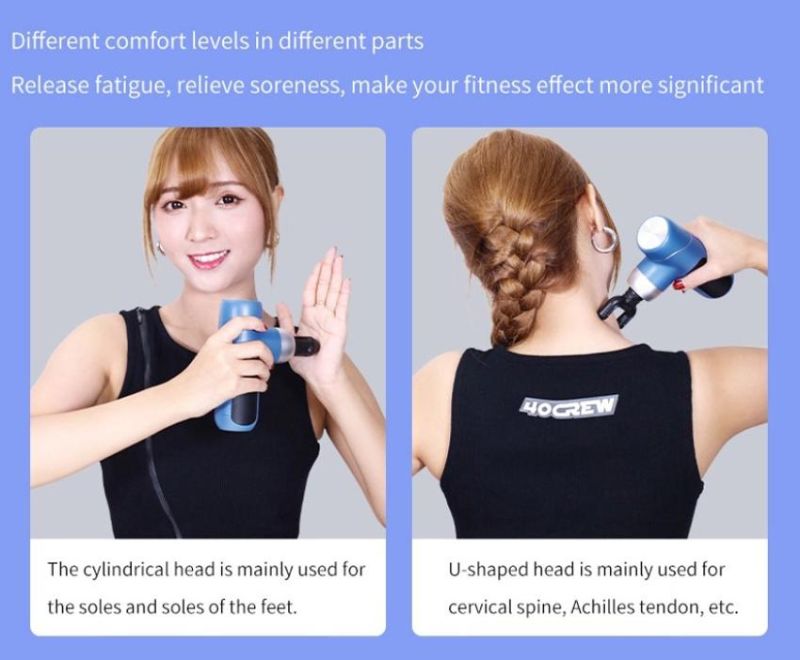 Wireless Electric Muscle Stimulation Percussion Massage Gun Vibration