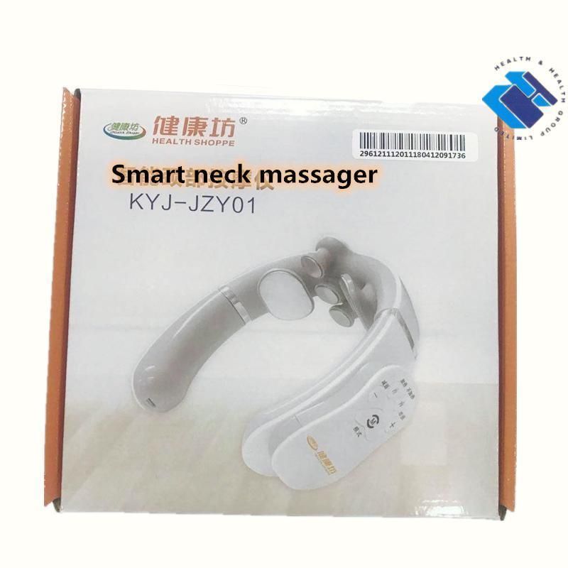 Smart Neck Massager EMS Stimulation Acupuncture Massage Cervical Therapy