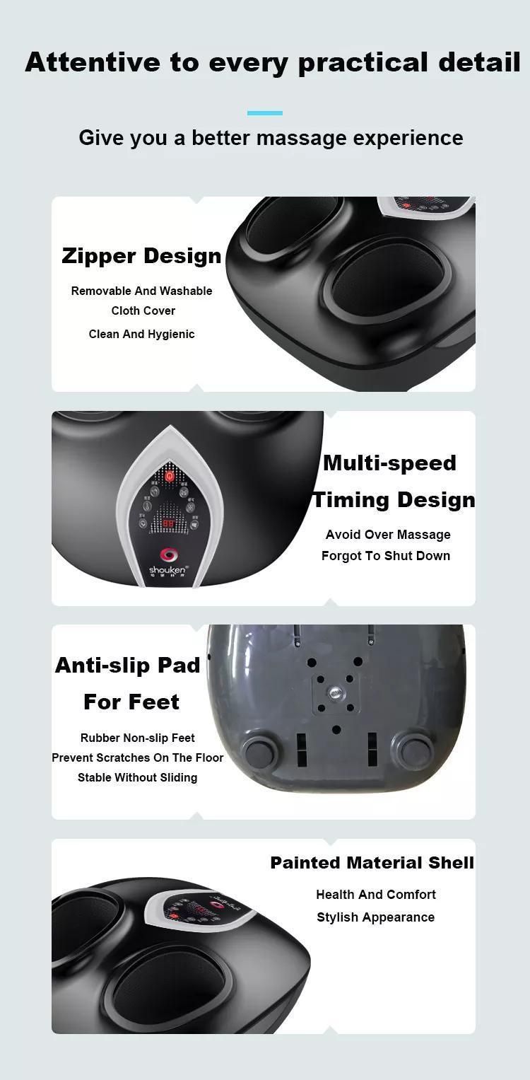 2022 Blood Circulation Smart Electric Vibrator Digital Massage New Foot Massager Machine