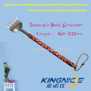 Retractable Back Scratcher Handle Coloured Eopard Print Customize