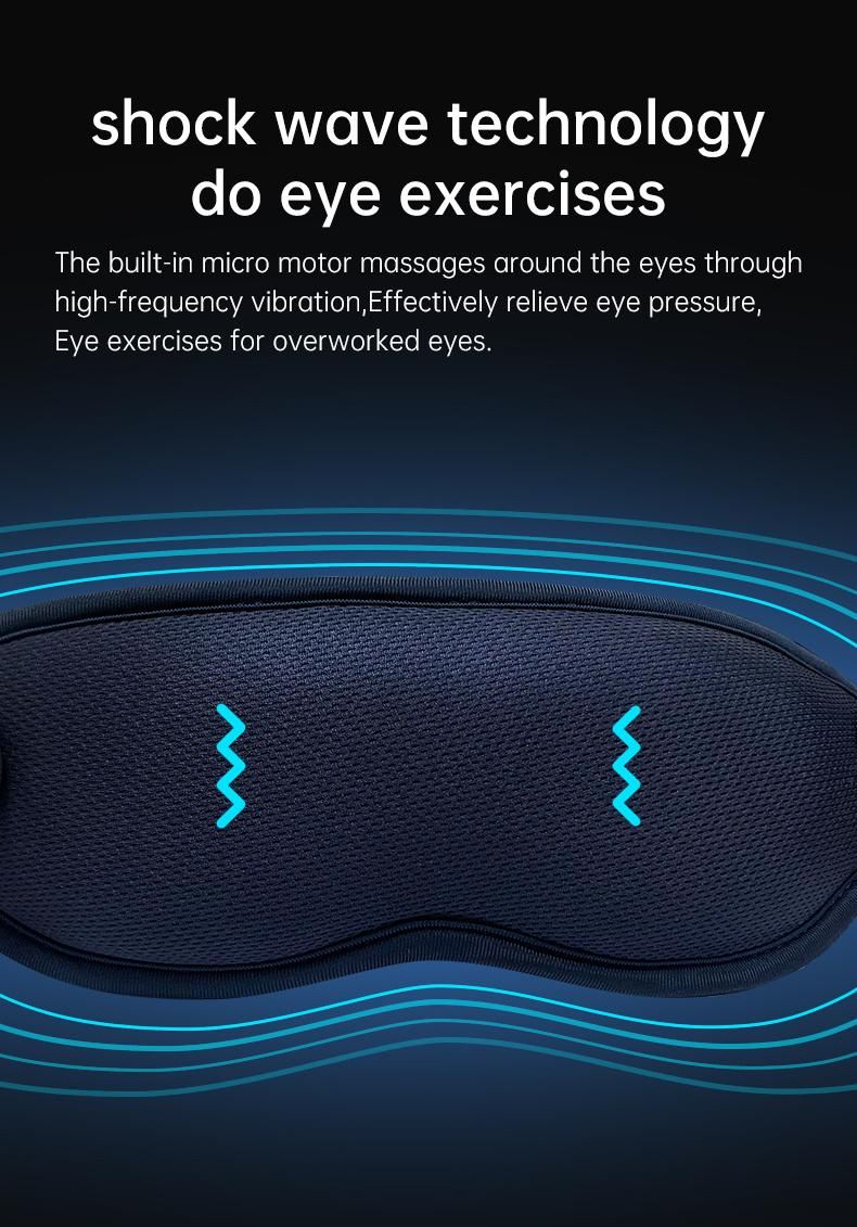 Eye Mask Hot Mask Vibration Massage Eye Mask