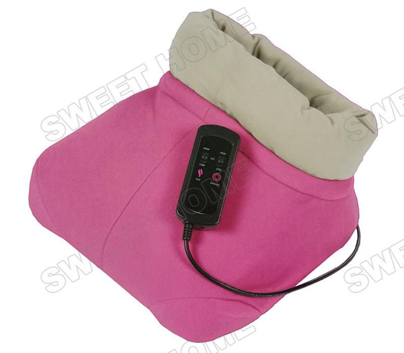 Electric Heated Shiatsu Foot Massage Device with Kneading Rollers