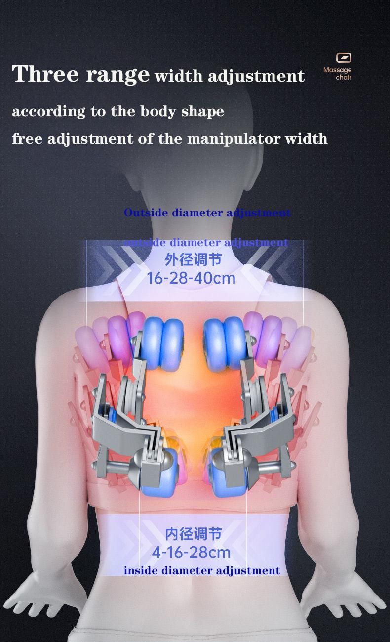 Sauron 2022 3D Silicone Imitation Hand Massage Machanism Intelligent Control Massager Chair