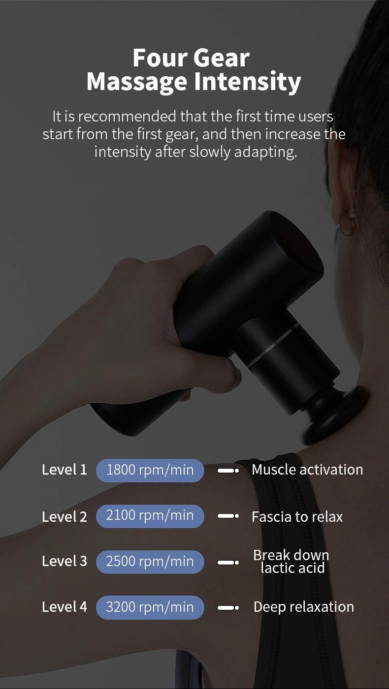 Pocket Muscle Vibration Deeply Back Neck Mini Massage Gun