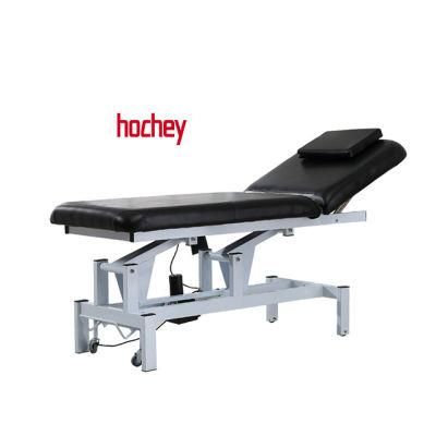 Hochey Medical 2 Motors Adjustable Beauty SPA Bed Beauty Chair Beauty Couch Cosmetic Bed for Salon Tattoos Bar