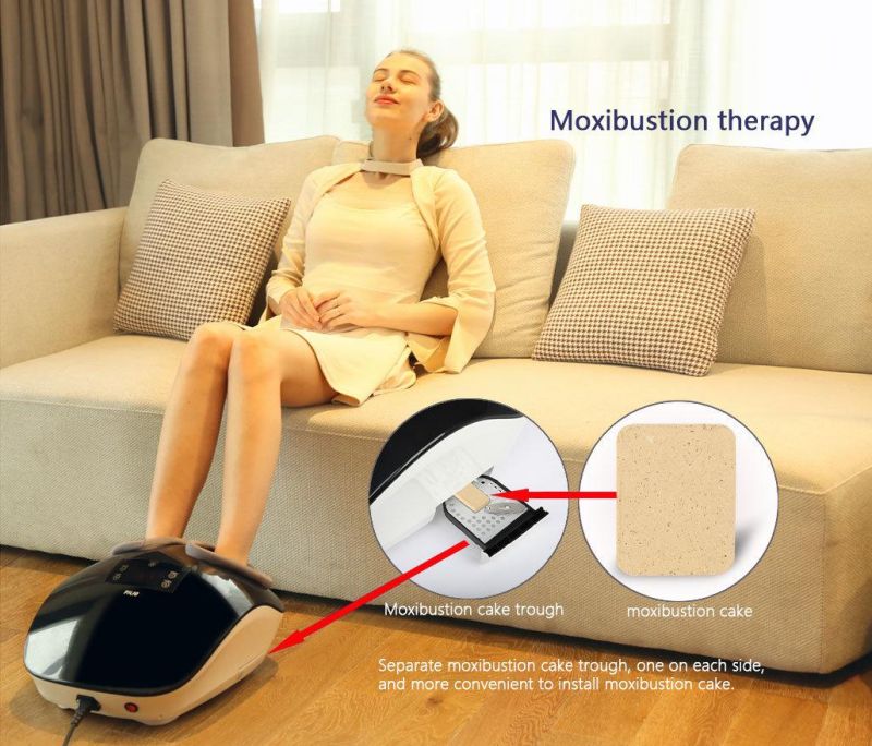 Hot Selling Moxibustion Foot Massager Foot Massage Machine Foot Press Automatic Home Office China Wholesale Made in China Chinese Moxibustion