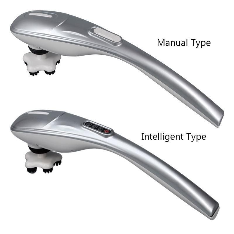 Portable Multifunctional Electric Body Handheld Hammer Rechargeable Massager Dolphin Shape