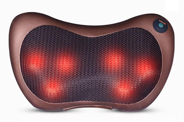 Electric Battery Operated Mini Shiatsu Car Neck Massage Pillow