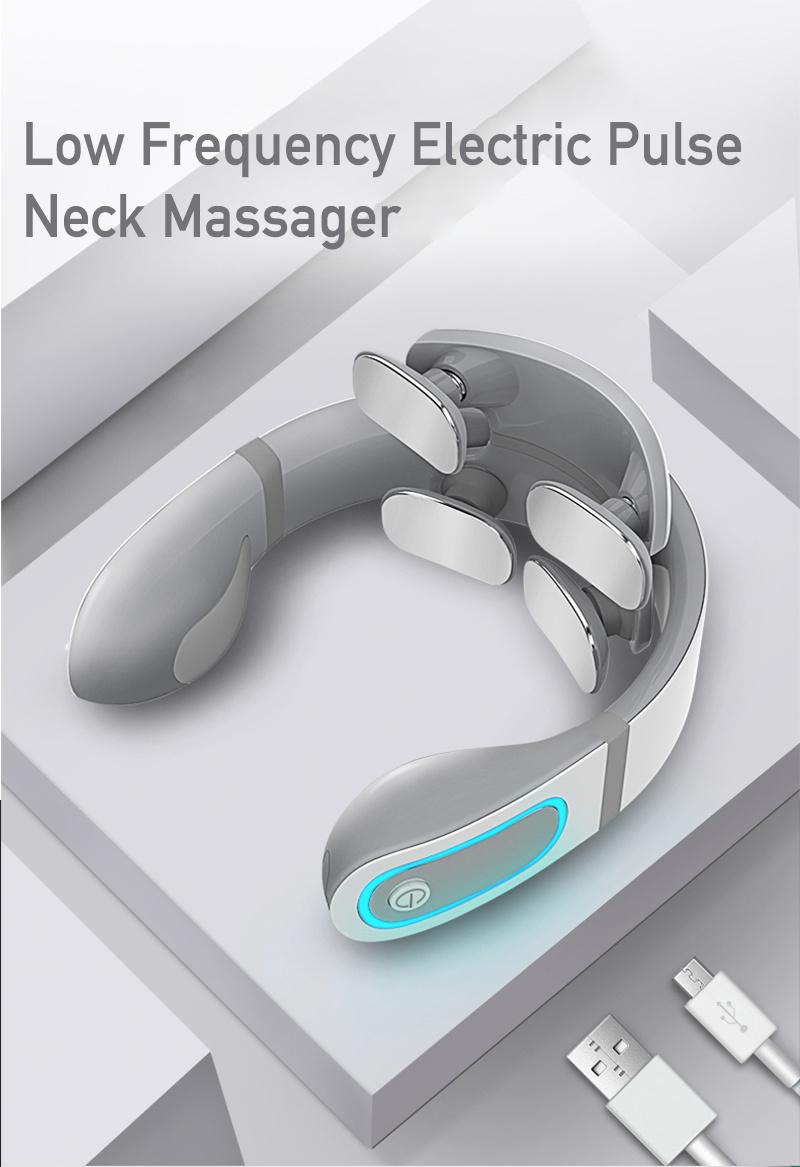 Wireless U Shape Low Frequency Electric Pulse Neck Massager