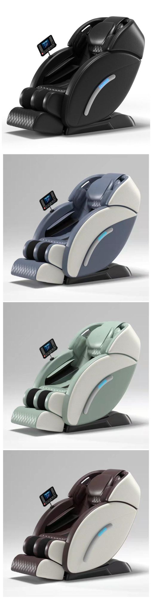 Sauron T100 4D Zero Gravity Heated Home Body Care Massager Chairs Recliner