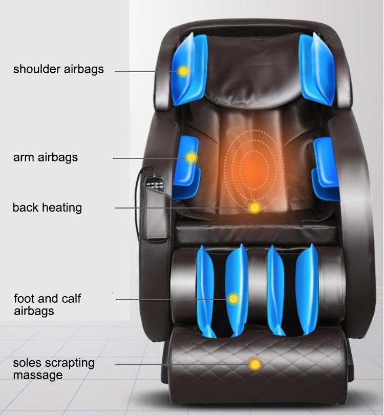 Wholesale Electric Zero Gravity Massage Chair with Full Body Airbag Shiatsu Recliner Massage Chair