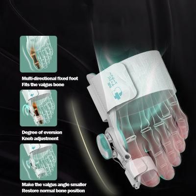 Tech Love High Quality Toe Straightener Splint Corrector Fit Bunion Hallux Valgus