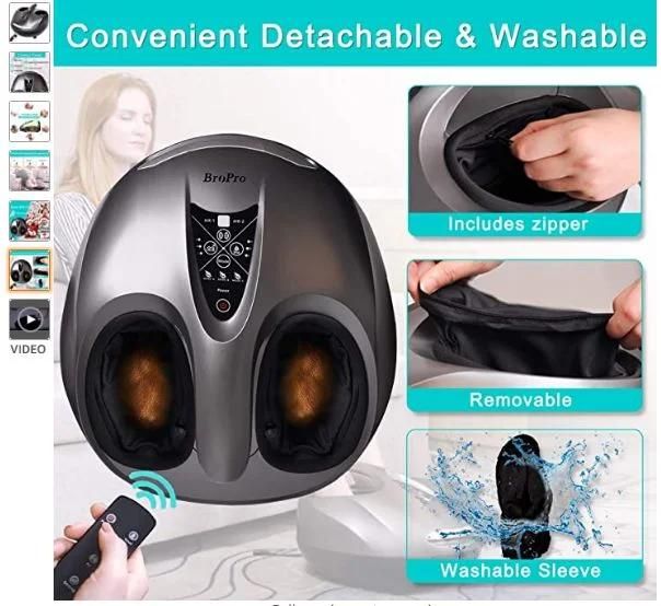 Shiatsu Foot Massager Machine with Switchable Heat