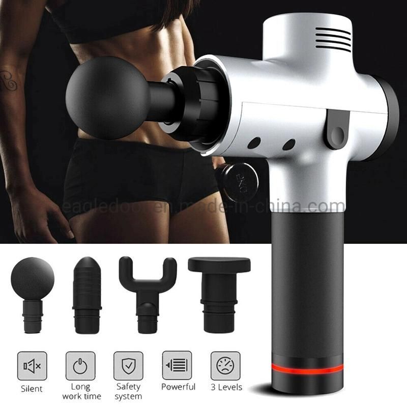 20 Speed Massage Gun Muscle Massager Muscle Pain Management After Training Exercising Body Relaxation Slimming Shaping Pain Relief