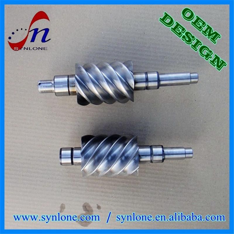 OEM Supplier Worm Gear and Worm Shaft, Worm Wheel Shaft