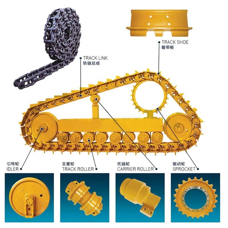 Sk200-8 Excavator Undercarriage Part Lq51d01004p2/Yn51d01003p1 Sprocket