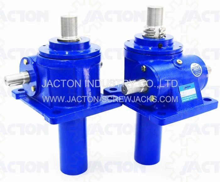 Motorized or Reducer Screwed Jack Is Designed So That Motor and Shaft Connectioncan Be Made in Both Directions