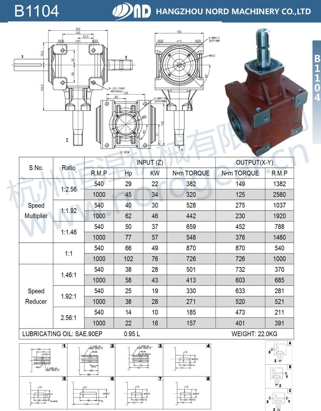 High Quality Hollow Shaft Spiral Bevel Gear Reducer Hollow Shafts Mount Gearboxes with Competitive Price