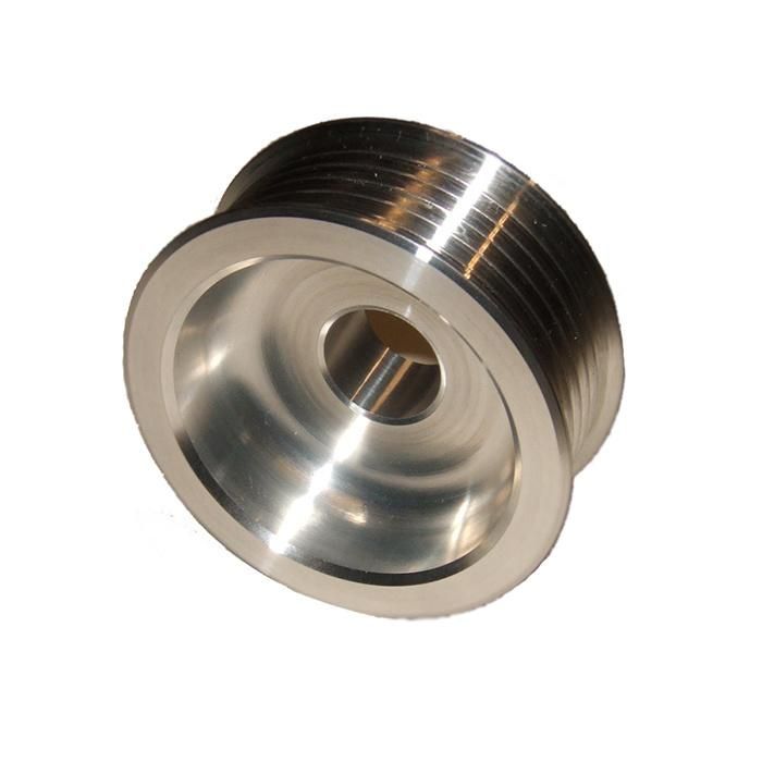 Solid Billet Aluminum6061-T6 High Speed Auto Crankshaft Pulley