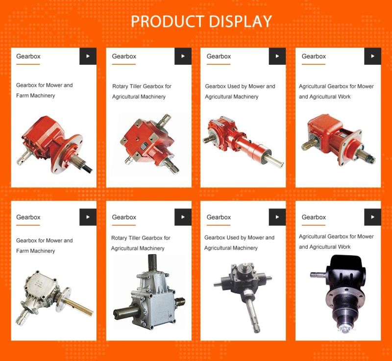 Alunimun Alloy Material Made Worm and Wheel Transmission Gearbox for Agricultural Equipment/Machinery