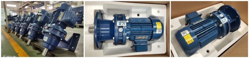 One-Button Solid Shaft Output Cycloidal Gearbox for Impact and Loading Situations