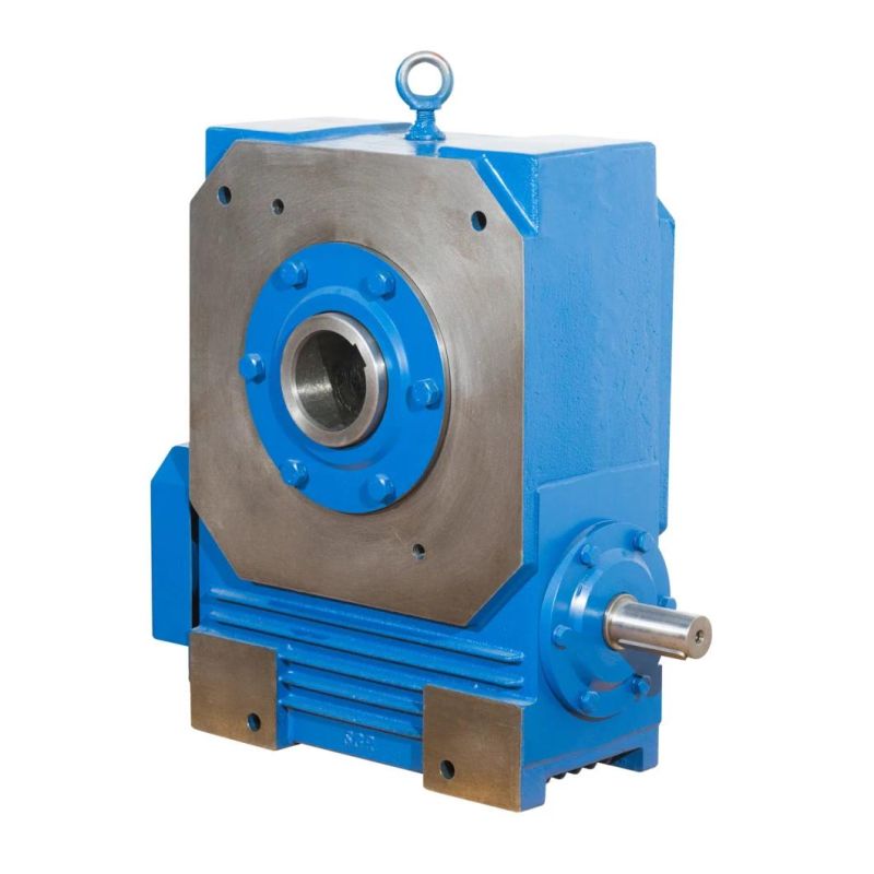 Construction Machinery Transmission Double Enveloping Worm Reduction Gearbox 