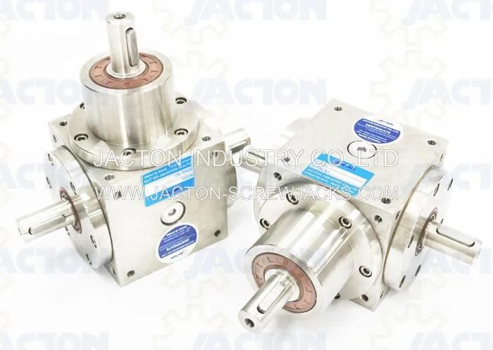 Quality Chinese Jtp90 Corrosion-Resistant 1: 1 T Gear Boxes, Compact Stainless Steel 3: 1 Bevel Gearbox Right Angle Manufacturer, Favorable Price, in Stock