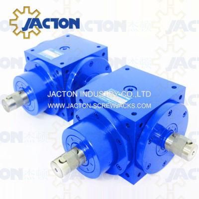 Hot Selling Cubic Jtp110 Right Angle Spiral Bevel Gearbox