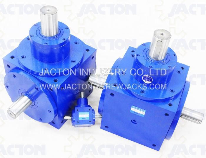 a Right-Angle Gearbox with a Gear Ratio of 1: 1 Is Called a Miter Gearbox. The High End of Bevel Gearbox Ratios 5: 1 Due to The Size of The Larger Bevel Gear.