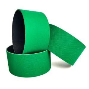 Factory Outlet Green Fabric Texture Flat Conveyor Belt for Flat Transmission