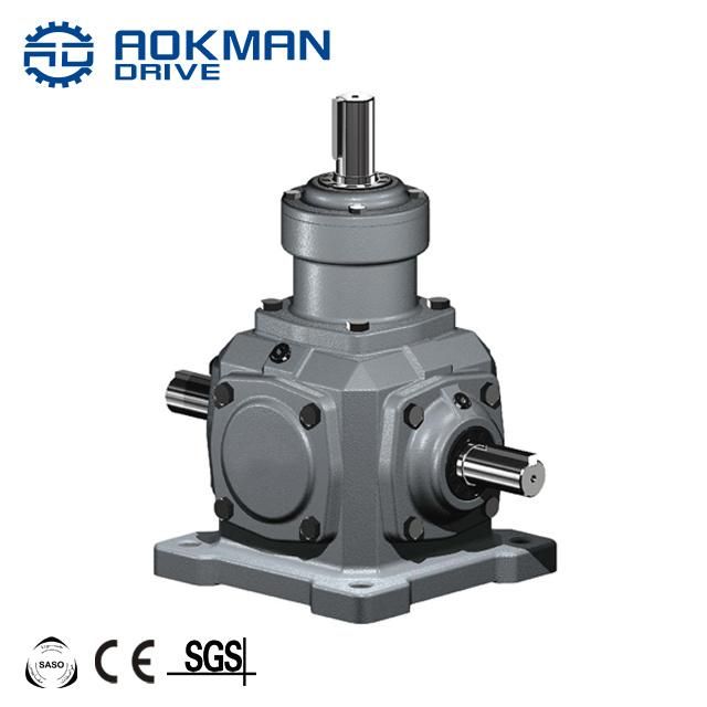 Light Weight T Series 90 Degree Small Helical Bevel Gear Reducer