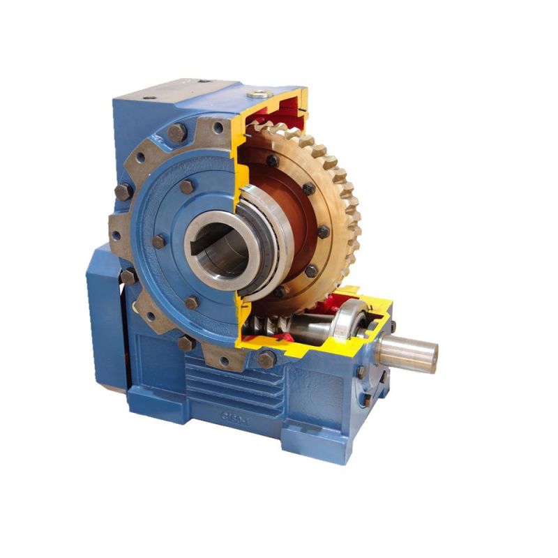 Aluminum Cast Worm Gearboxes for Industrial Systems Speed Reducing