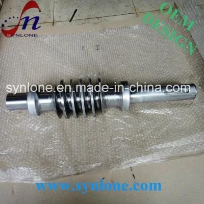 Steel Worm Gear with Machining for Gearbox Spare Parts