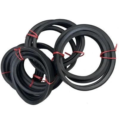Rubber Wrapped Banded Industrial Poly PVC PU Auto Motorcycle Transmission Parts Fan Conveyor Synchronous Tooth Drive Pk Timing Ribbed V Belt