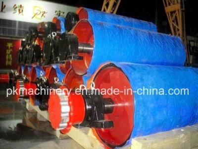 Conveyor Pulley, Direct Supply Rubber Coatted Conveyor Drive Roller Pulley