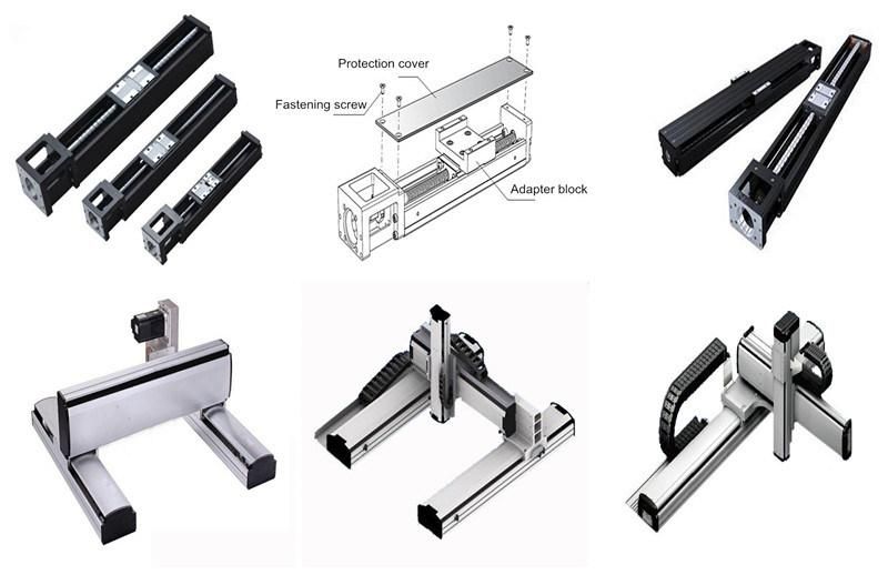 Linear Aluminum Linear Robot Arms with Ground Toco Ballscrew Driven