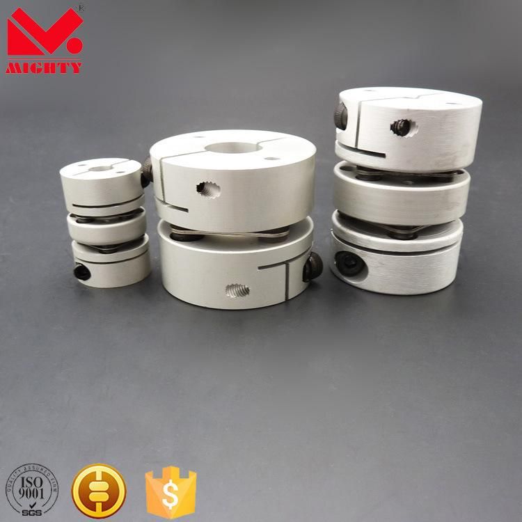 Aluminum Clamp Style Jaw / Spider Flexible Shaft Coupling for Motor