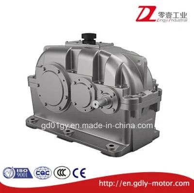 Double Stage Cylindrical Motor Reducer Gearbox for Conveyor