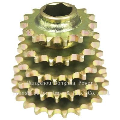 Multiple Rows of Sprockets Welding Sprockets