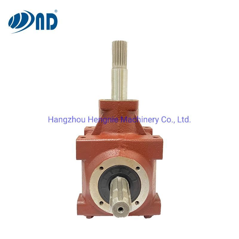 ND Agricultural Gearbox Conjoined Angular Agricultural Pto Gearbox for Power Harrow Harvester Machine