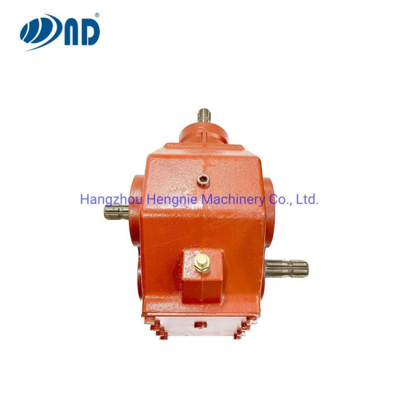 Agricultural Gearbox for Square Bundle Machine Agriculture Harvester Power Harrow Rotary Tiller Forage Grain Transportation Storage Pto Gear Box