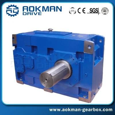 Hb Series Helical Gear Speed Reducer for Double Shaft Shredder