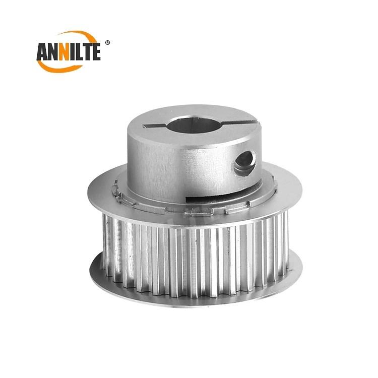 Annilte T10 Aluminium Sprocket Timing Belt Pulleys Toothed Pulley for Pulley Drive System