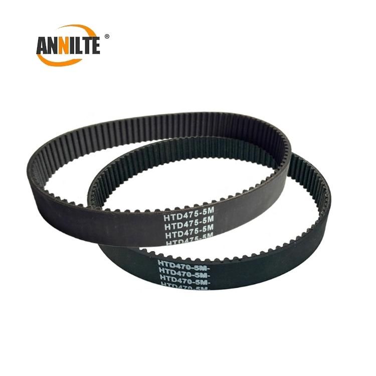 Annilte 14m Double Side Teeth Rubber Endless Transmission Double Sided Timing Belt