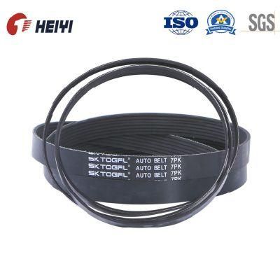 High Strength Rubber 8pk1080/10pk1543 Pk Poly Ribbed Automotive V Belt Factory Supplying for FAW, Sino Truck