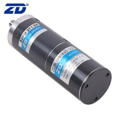 ZD Horizontal Type 52mm Brush/Brushless Precision Planetary Gear Motor