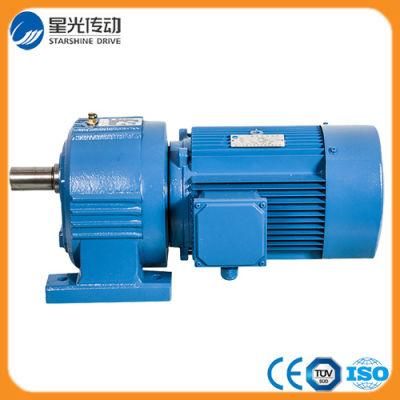 Cast Iron and Aluminum Body Helical Gear Motor Reducer